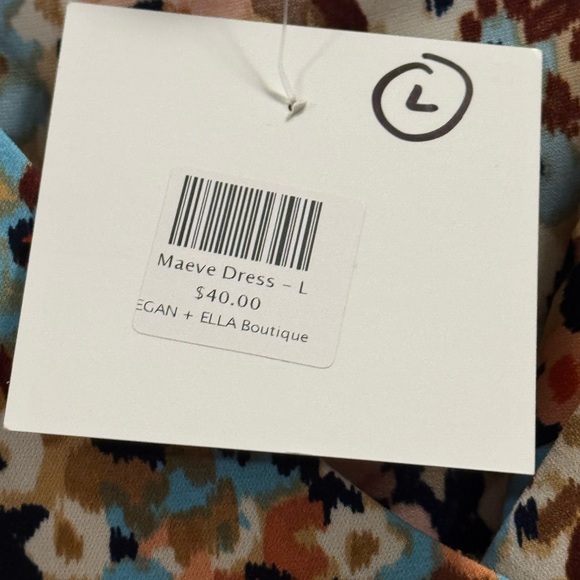 Spaghetti strap dress size L - Picture 3 of 3